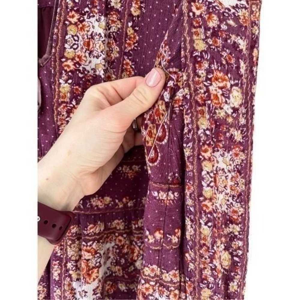 FREE PEOPLE Bridget Dress Size Small Floral Boho … - image 11