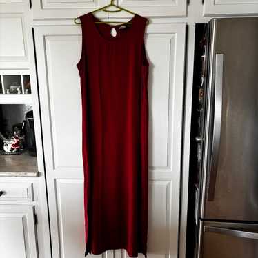 Tommy Bahama 100% Silk Maxi Dress Large