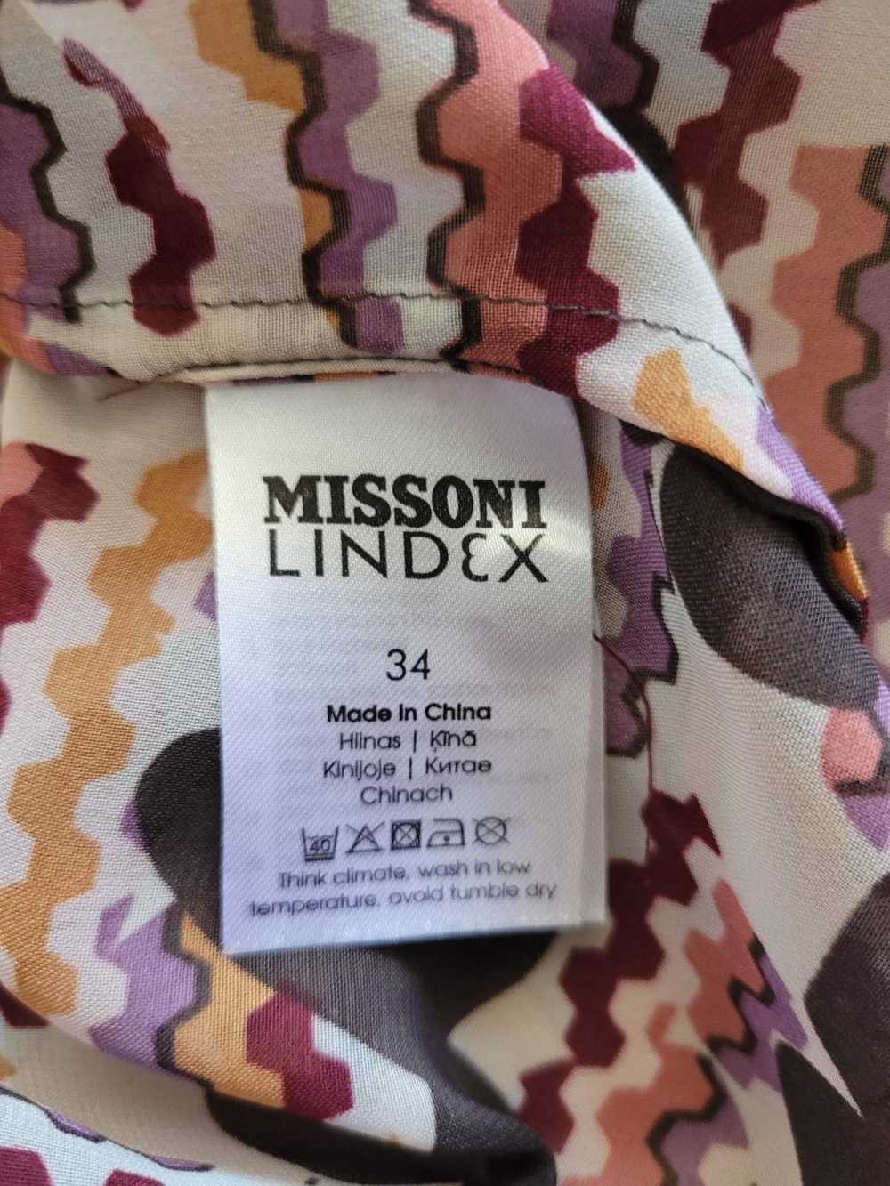 Luxury × Missoni Missoni Lindex blouse shirt - image 6