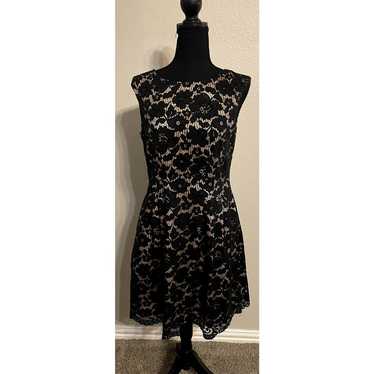 Vince Camuto Black Lace Dress Size 6