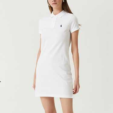 New Without Tags Polo Ralph Lauren White Mini Pol… - image 1