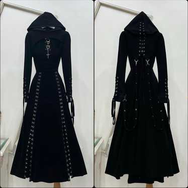 Gothic Harajuku Double Slit Sexy Dress