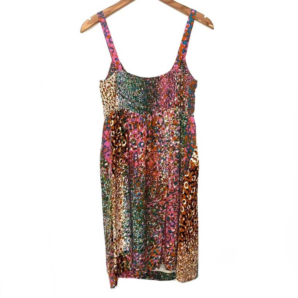 Anthropologie Maeve Confetti Whirl Silk Dress - image 10