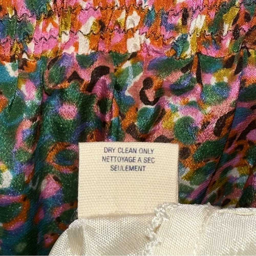 Anthropologie Maeve Confetti Whirl Silk Dress - image 9