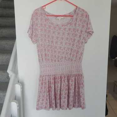 LoveShackFancy Dress Womens Size S Amore Mini Pink