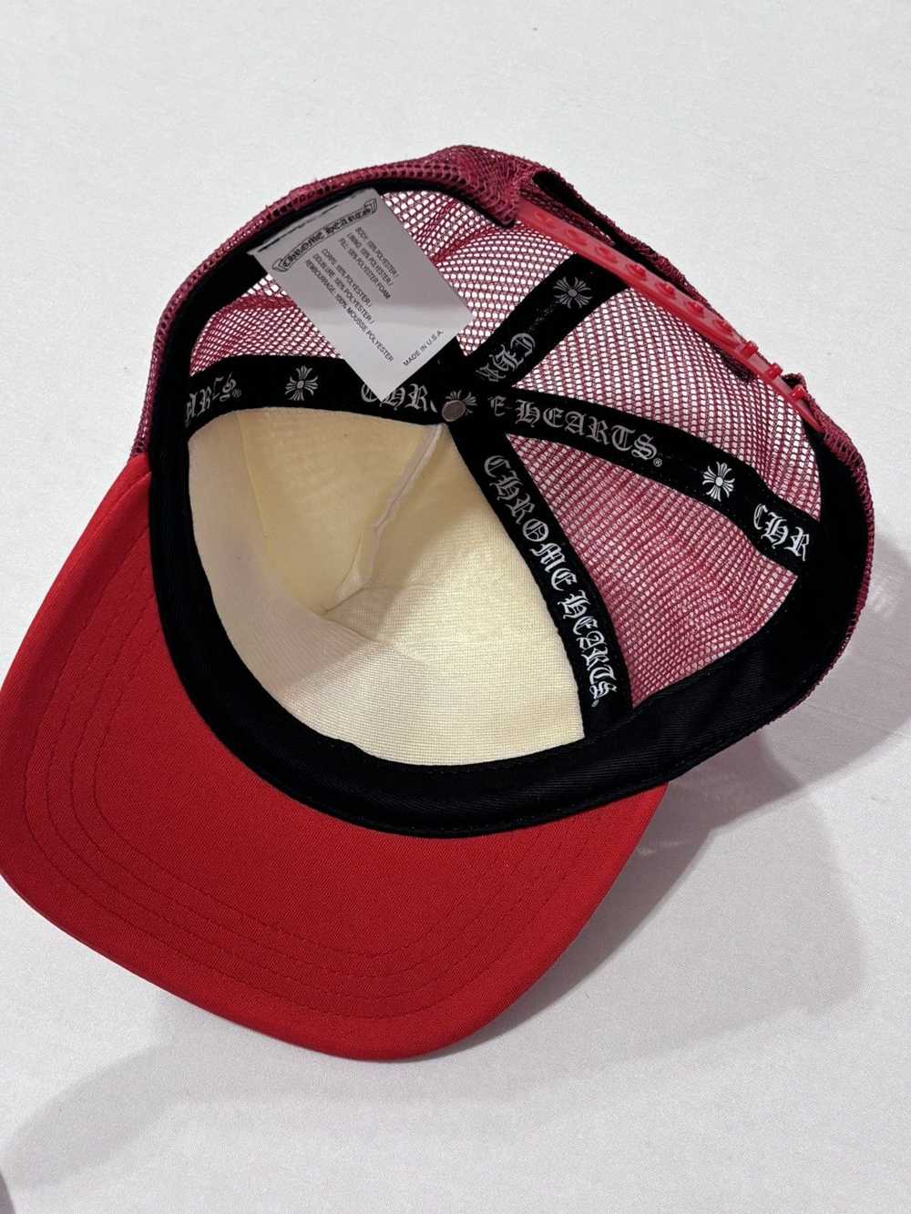 Chrome Hearts Chrome Hearts Multi Cross Red Cap - image 12