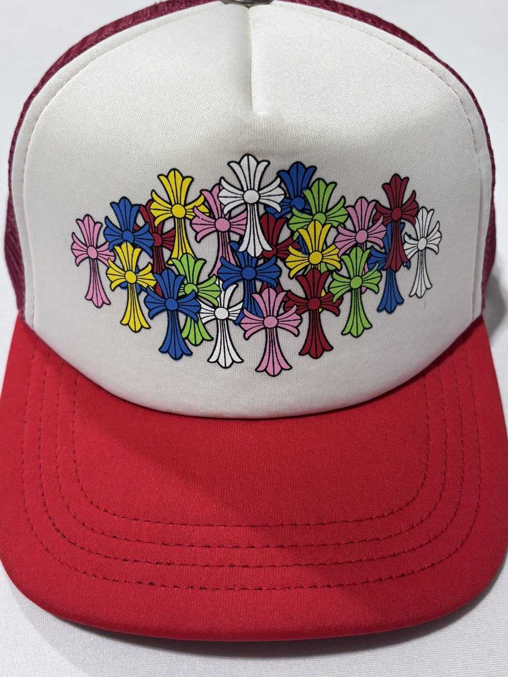 Chrome Hearts Chrome Hearts Multi Cross Red Cap - image 2