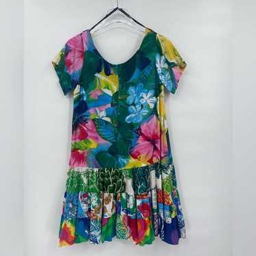 Jams World bright floral print dress with drop wa… - image 1