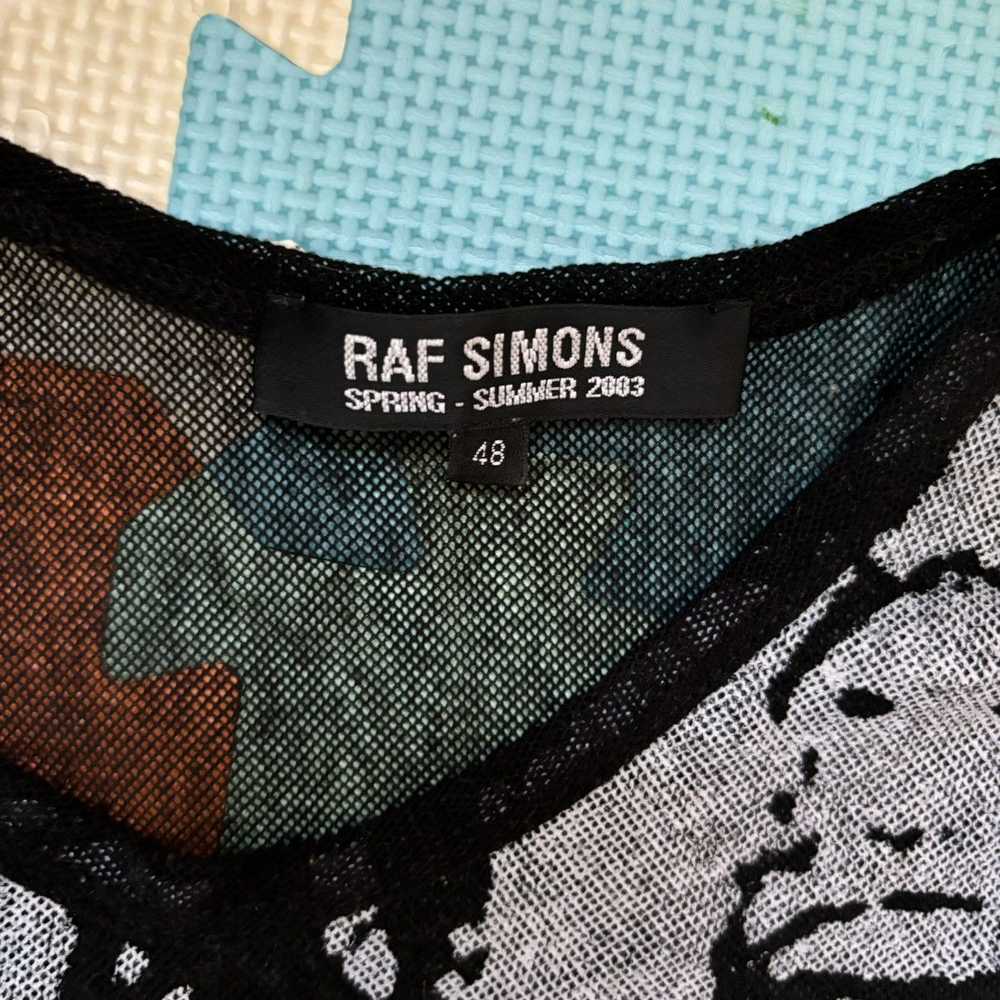 Designer × Raf Simons × Vintage *RARE* SS2003 Con… - image 2