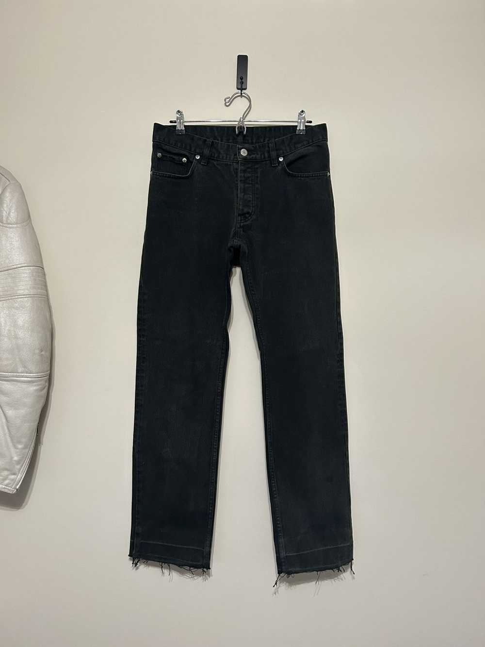 Helmut Lang S/S1998 Classic Cut Black Denim - image 1