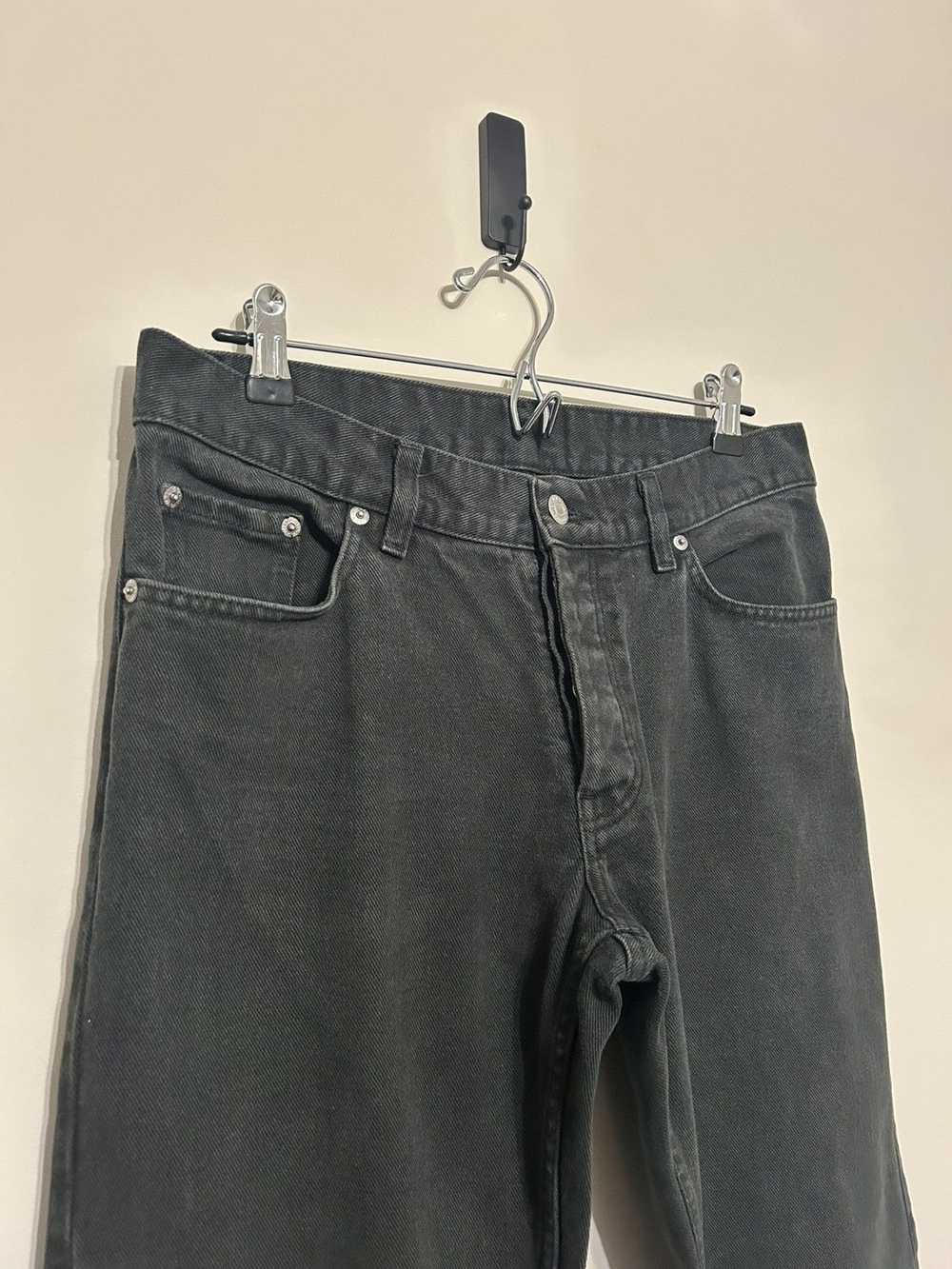 Helmut Lang S/S1998 Classic Cut Black Denim - image 2