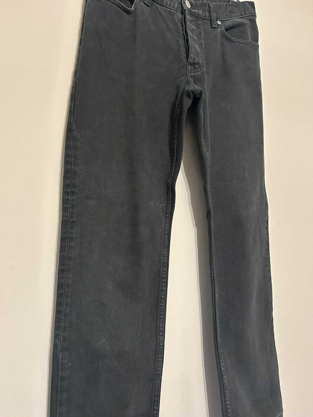 Helmut Lang S/S1998 Classic Cut Black Denim - image 4