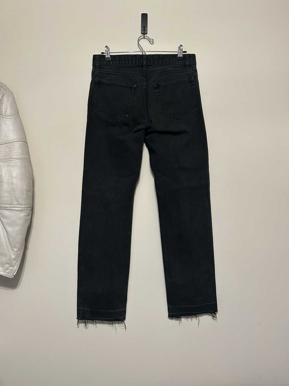 Helmut Lang S/S1998 Classic Cut Black Denim - image 9