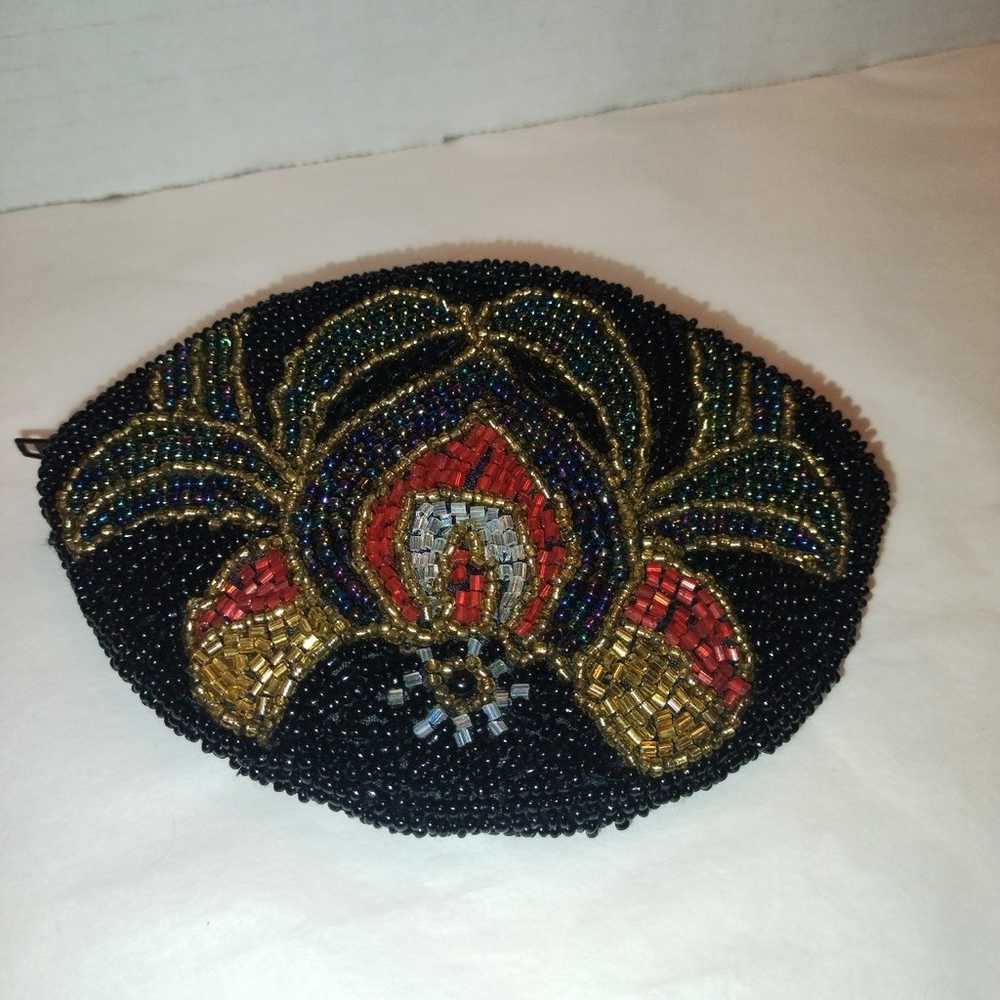 Vintage Beaded Coin Purse - image 2