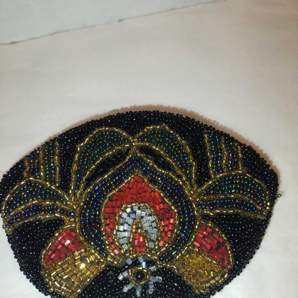 Vintage Beaded Coin Purse - image 3