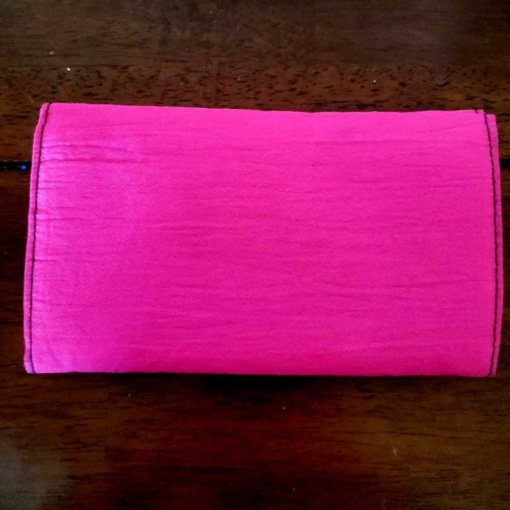 Vintage Jordache 1980s Wallet. Hot Pink. Mint. - image 4