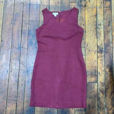 Tommy Bahama Silk Dress Size 10 Red