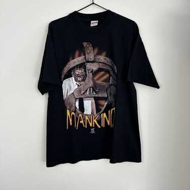 90s WWF マンカインド ヴィンテージTシャツ 激レア プロレス