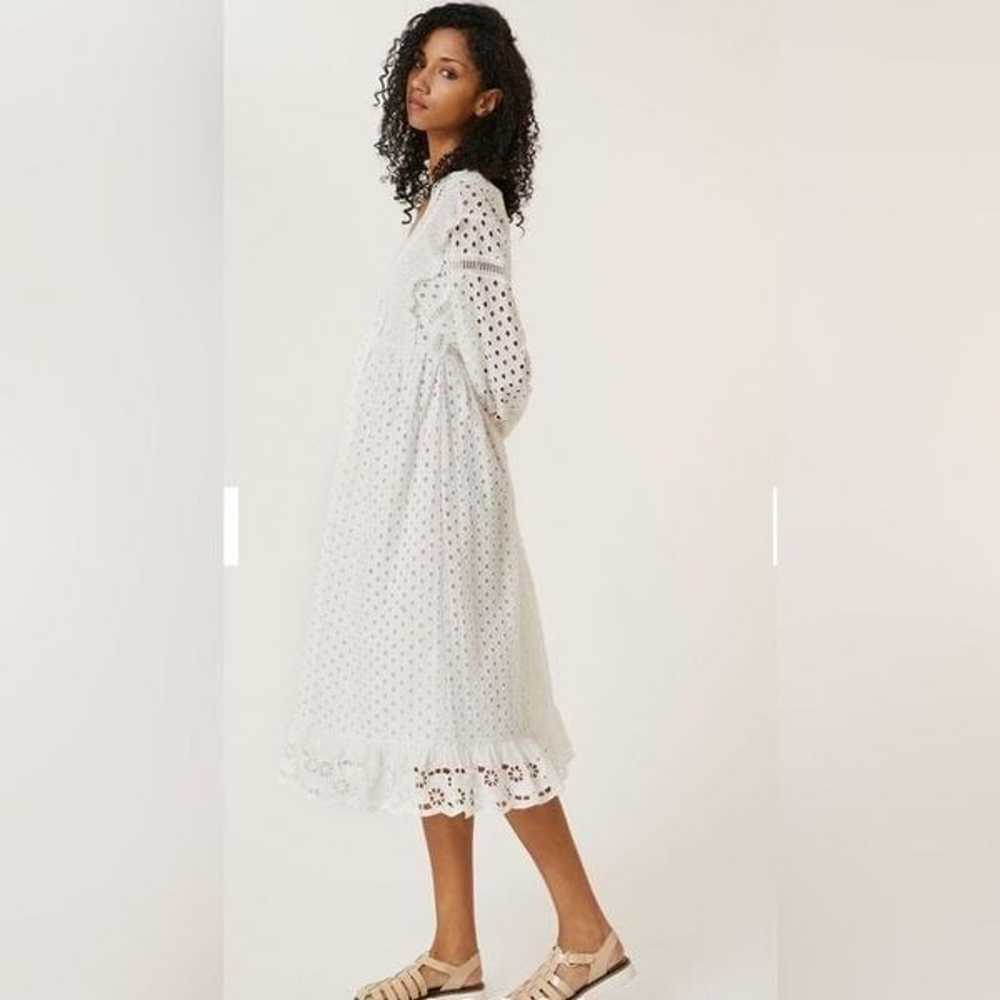 Anthropologie Forever That Girl Lace Midi Dress S… - image 3