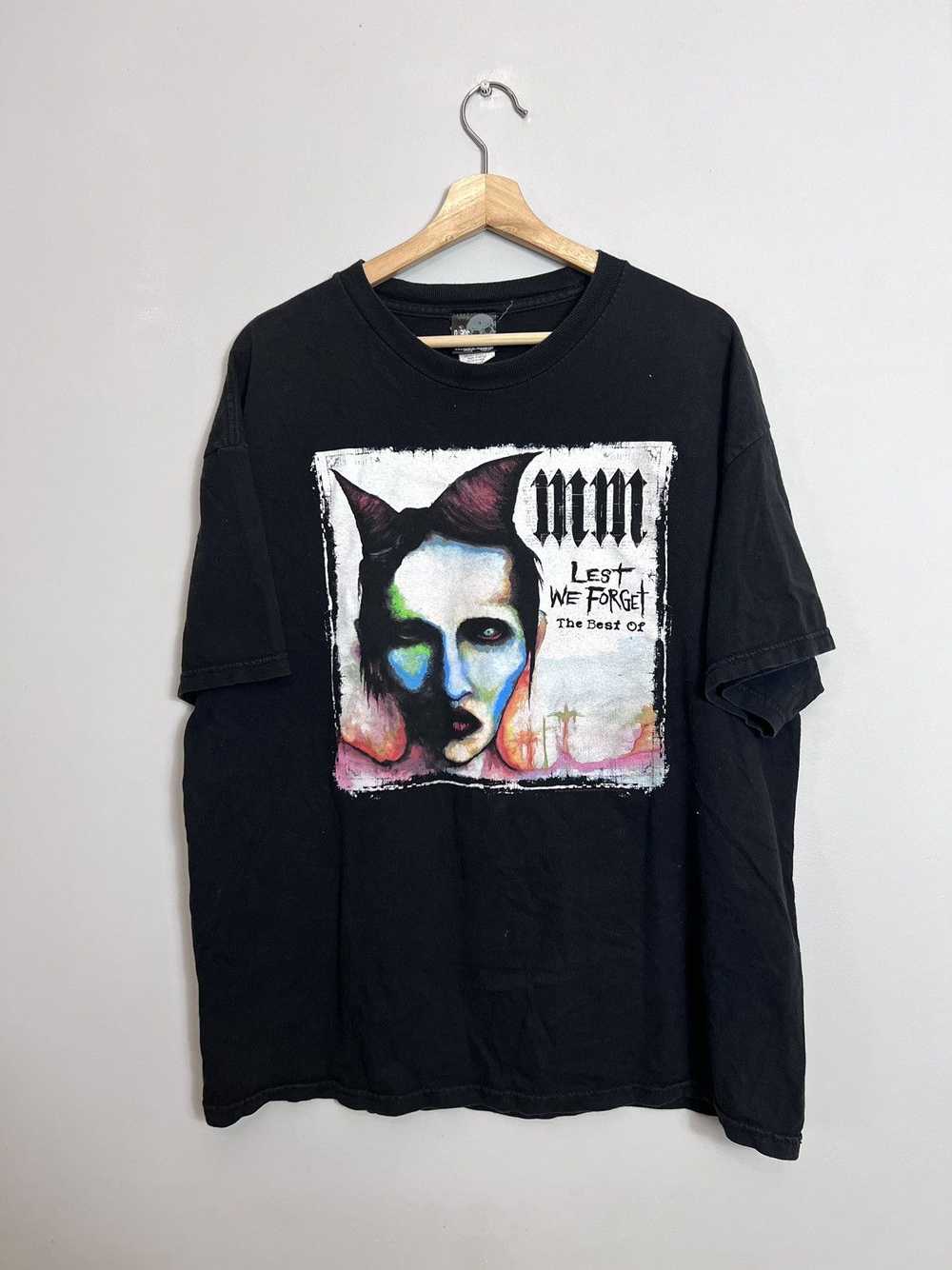 Band Tees × Marilyn Manson × Vintage Rare 00s Vin… - image 1