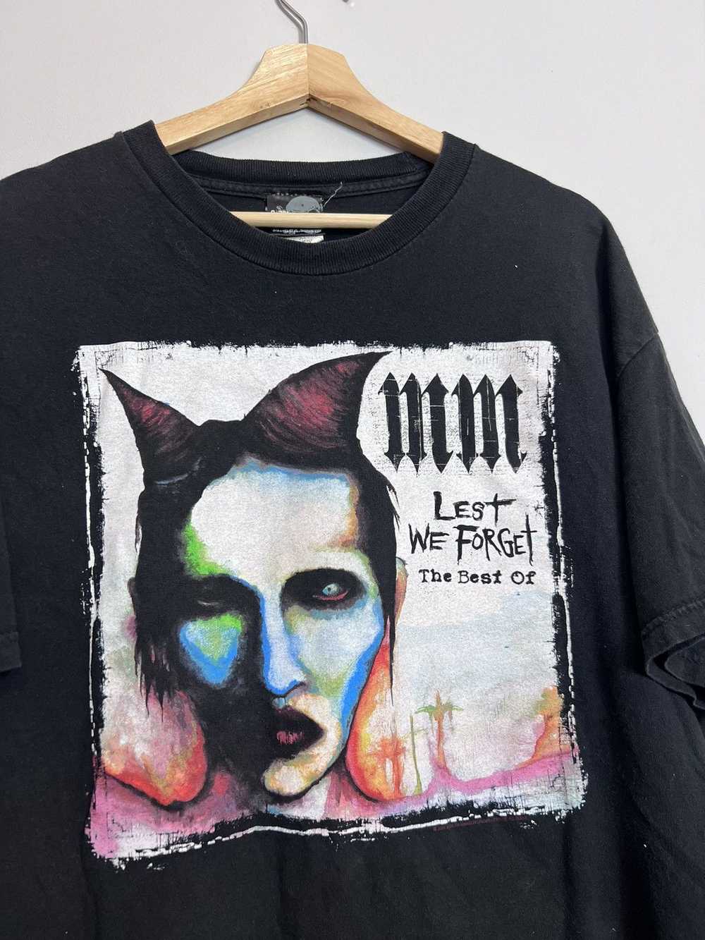 Band Tees × Marilyn Manson × Vintage Rare 00s Vin… - image 3