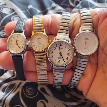 Vintage Timex watch lot of 4 for women