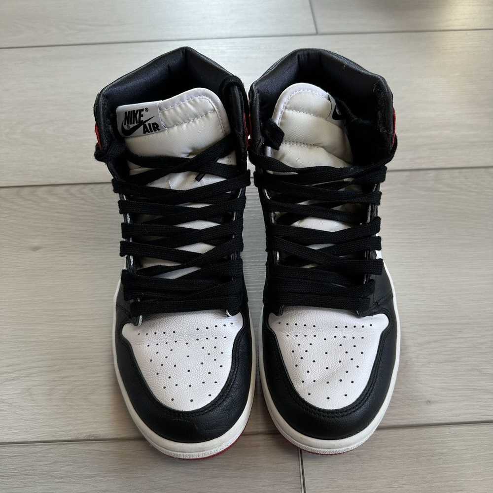 Jordan Brand × Nike Jordan 1 High Satin Black Toe… - image 3