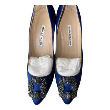 Manolo Blahnik Hangisi cloth heels