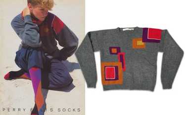 Perry ellis vintage cashmere sweater - Gem