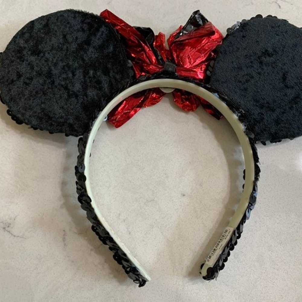 Vintage Sequined Disney Minnie Mouse Ears - image 2