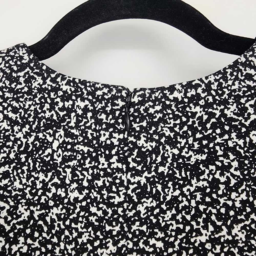 J. McLaughlin Black White Static Print Sleeveless… - image 3