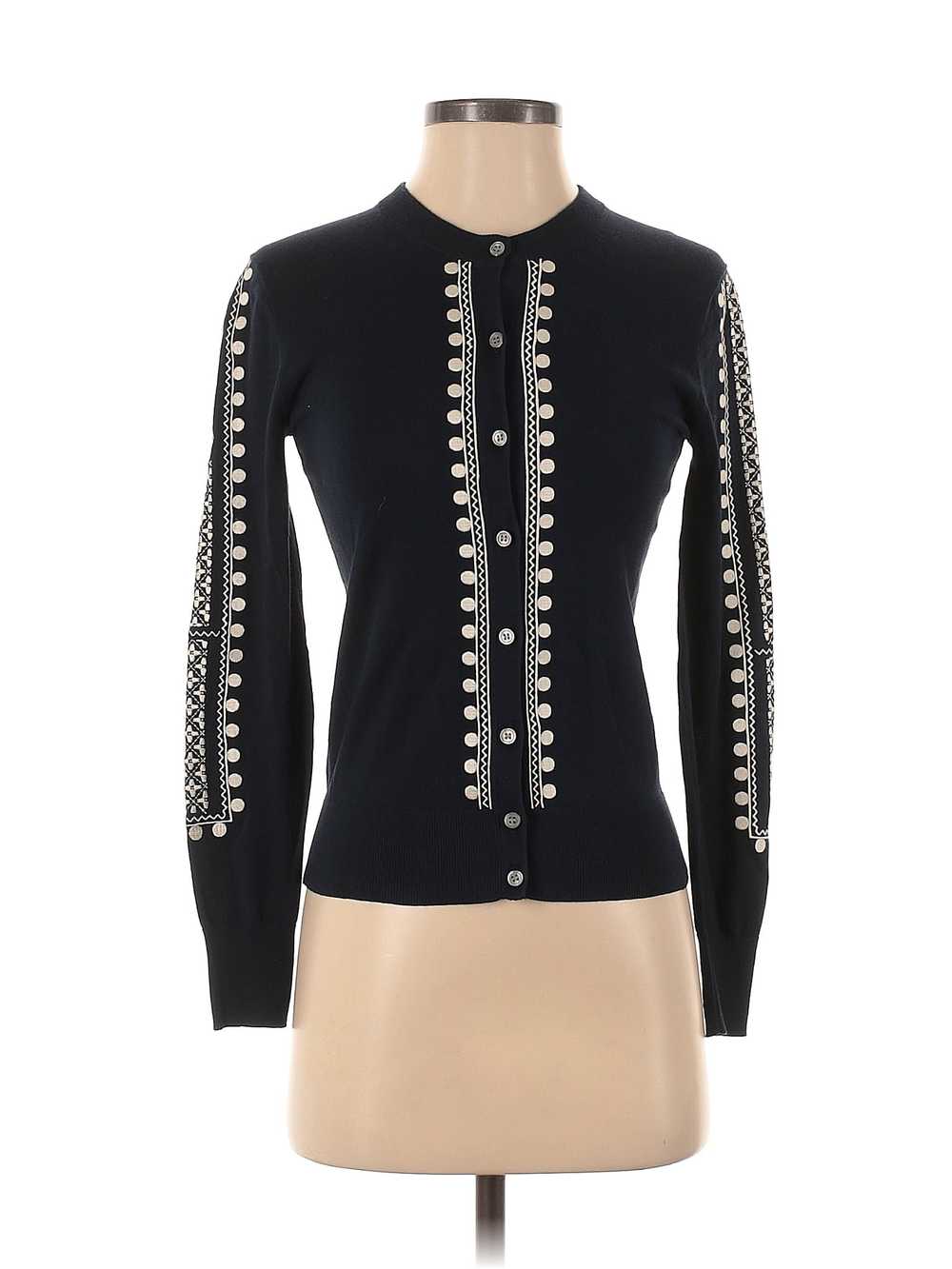 J.Crew Women Black Cardigan XS - image 1