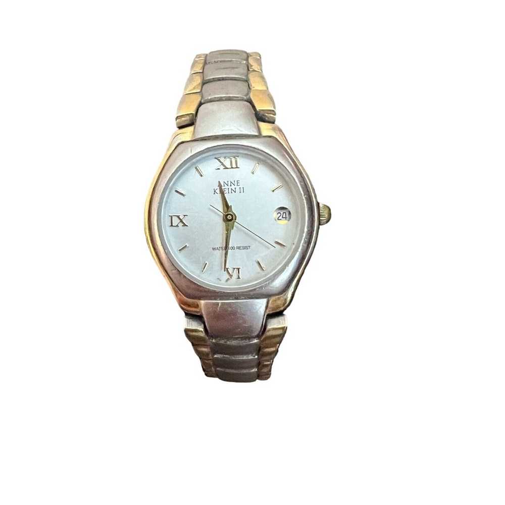 Vintage Anne Klein II Womens Gold and Silver Tone… - image 1