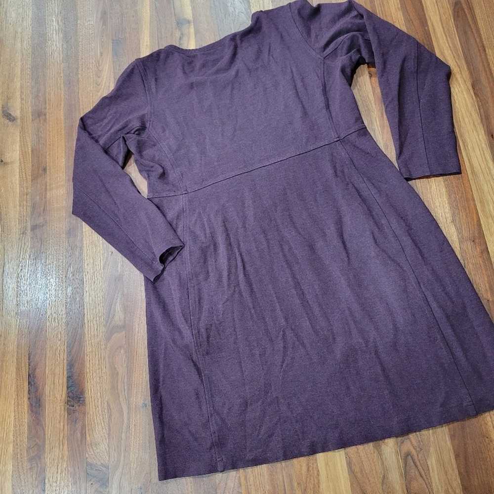 Duluth Trading Co Wearwithall Ponte Knit Dress Em… - image 4