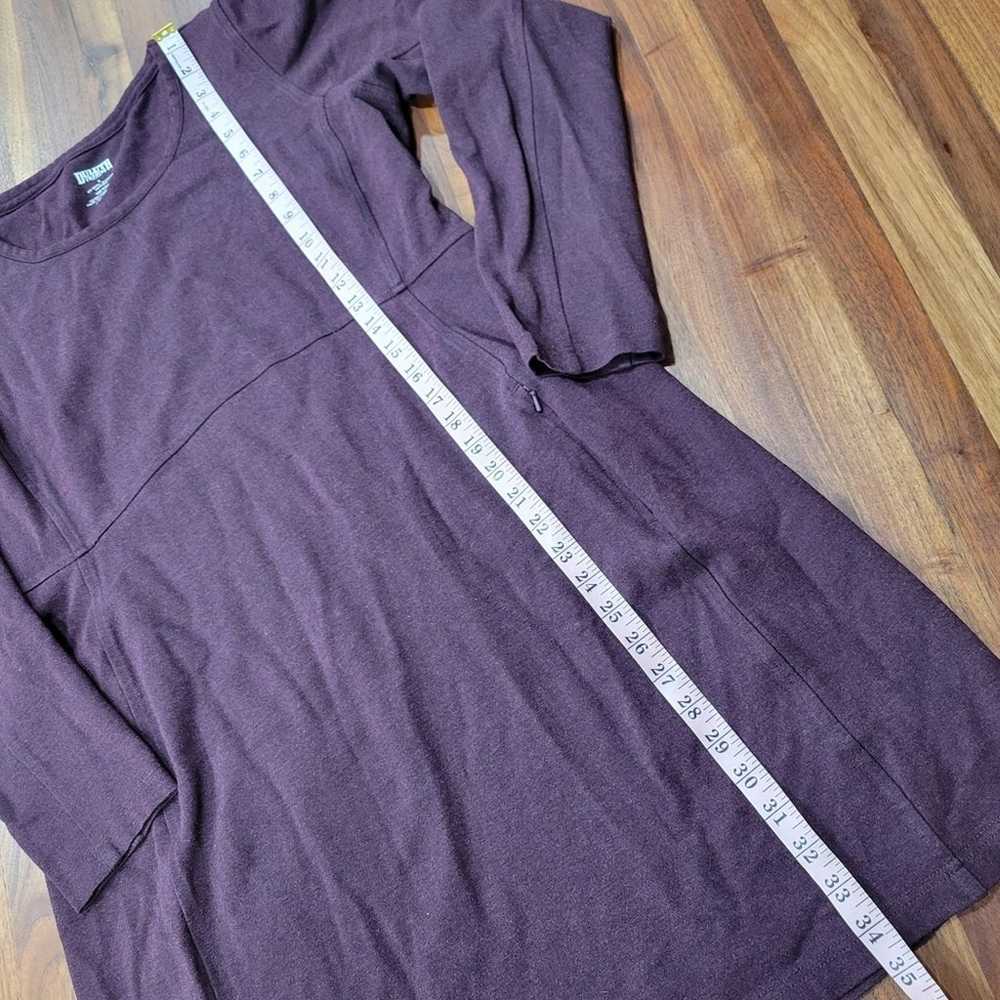 Duluth Trading Co Wearwithall Ponte Knit Dress Em… - image 5