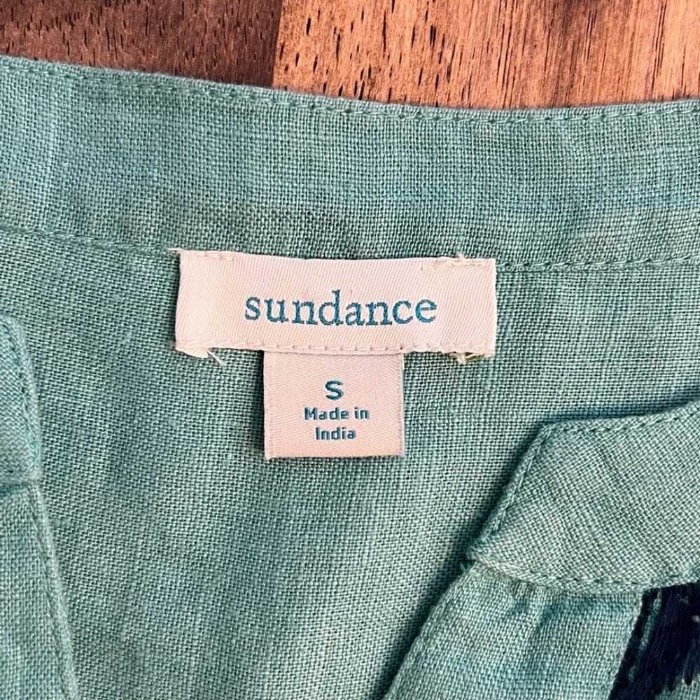 Sundance Women’s Roxie Midi 100% Linen Embroidere… - image 5