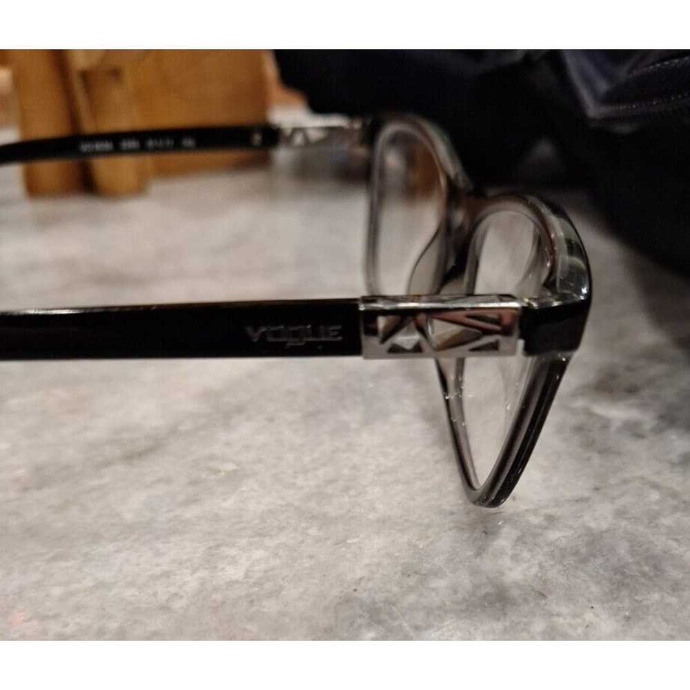 Black VOGUE Eyeglass Frames Only With Metal  Desi… - image 12