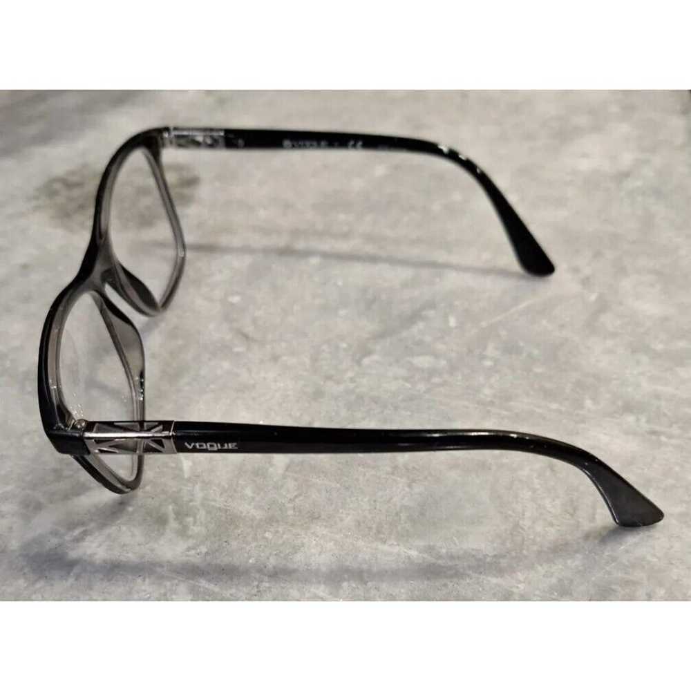 Black VOGUE Eyeglass Frames Only With Metal  Desi… - image 4