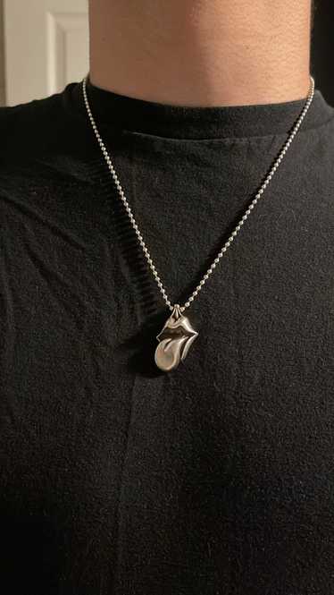 Chrome Hearts Chrome Hearts Rolling Stones Pendant