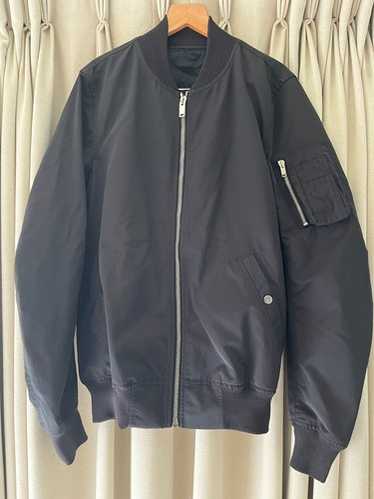 rick owens FLIGHT JKT ダウンジャケット22aw Black Porterville Flight Down Jacket by Rick Owens on Sale