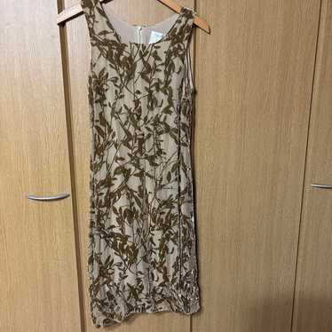 MaxMara Sleeveless Dress Beige - image 1