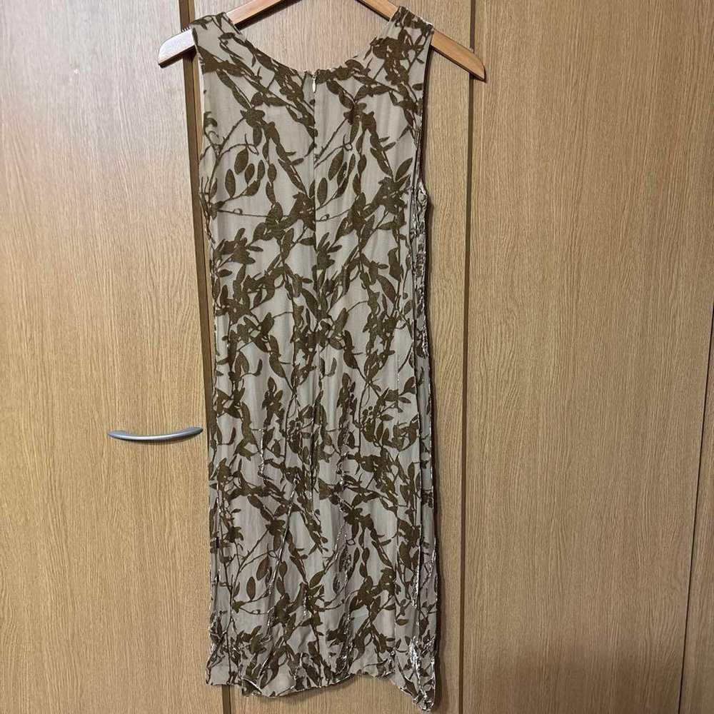 MaxMara Sleeveless Dress Beige - image 2