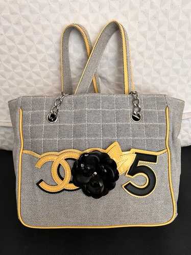 『正規品』CHANEL カメリア No.5 ハンドバッグ シャネル(CHANEL)シャネル チョコバー カメリア No.5