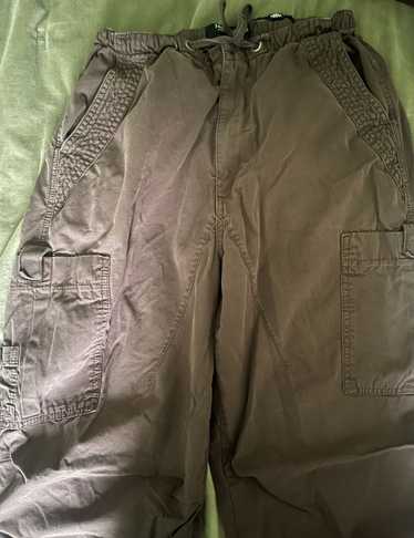 Jaded London Jaded London Brown Parachute Pants XS