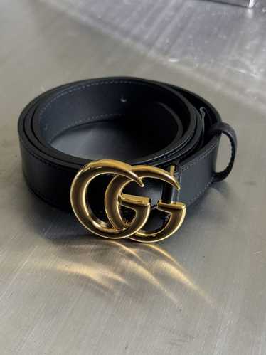 Gucci Gucci Marmont Buckle Belt Black size 95