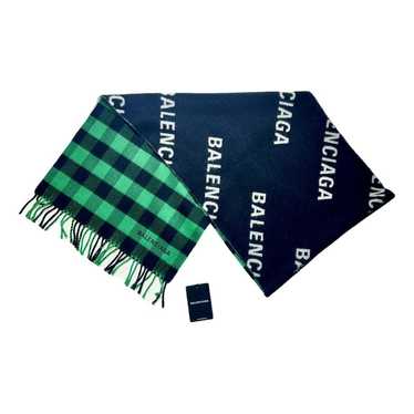 Balenciaga Wool scarf & pocket square - image 1