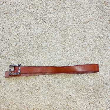 Vintage Fossil Women's Genuine Leather Belt SZ L