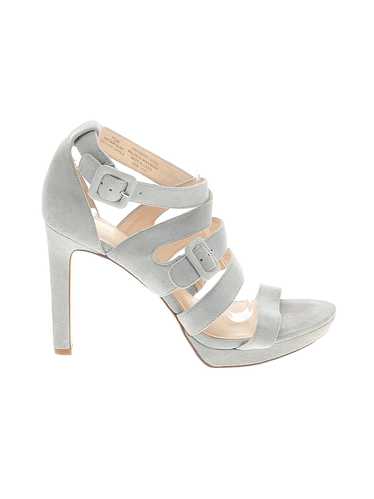 Nine West Women Gray Heels 7.5