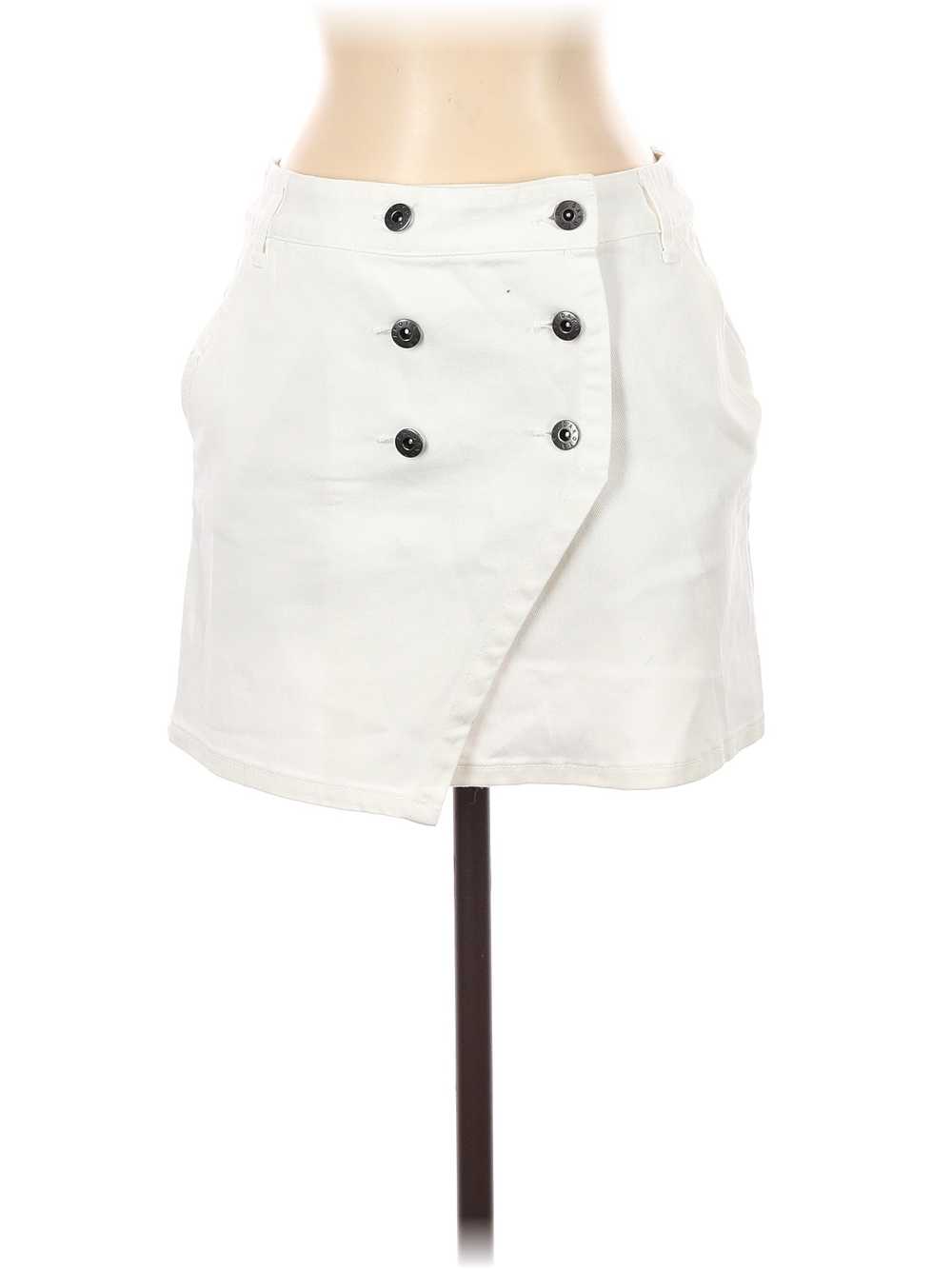 BB Dakota Women White Casual Skirt 2 - image 1