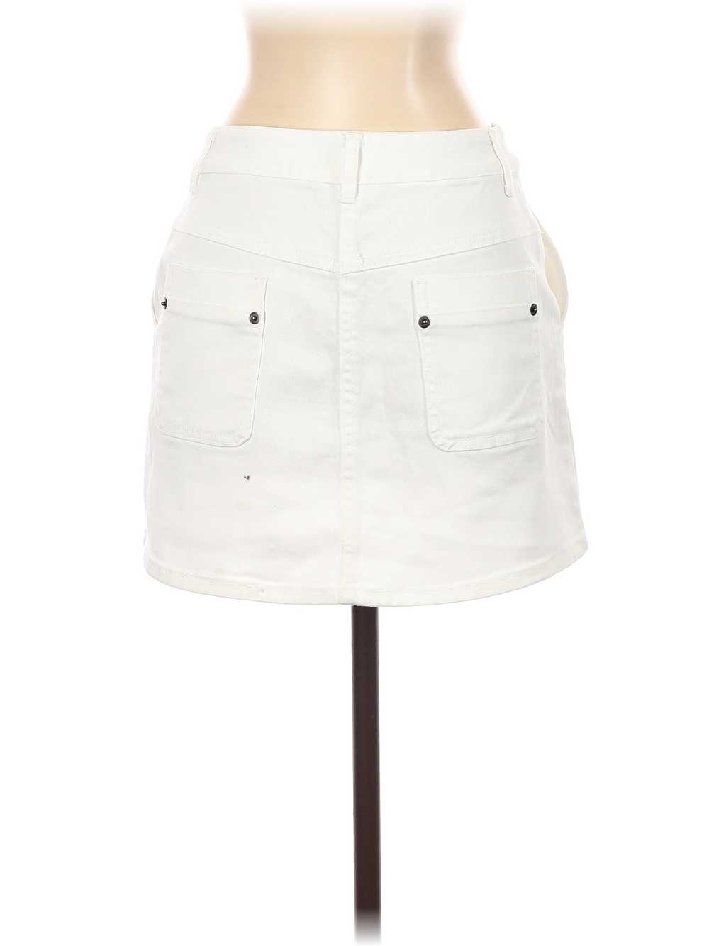 BB Dakota Women White Casual Skirt 2 - image 2